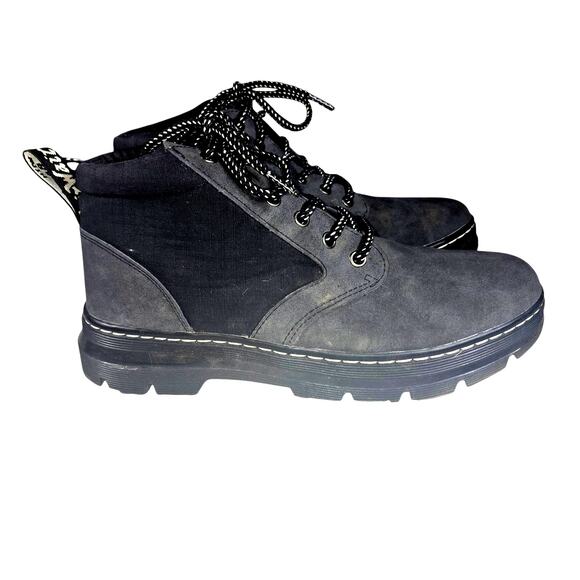 Dr. Martens Bonny Boots Men\'s Lace-Up Rugged Chukka Boots Leather/ Canvas 9M